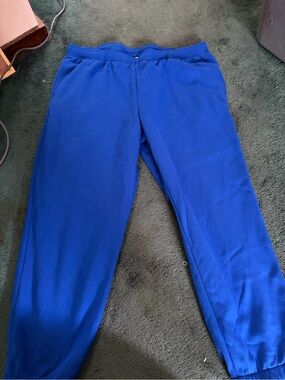 Universal Thread Royal Blue Sweatpants with Elastic Waist